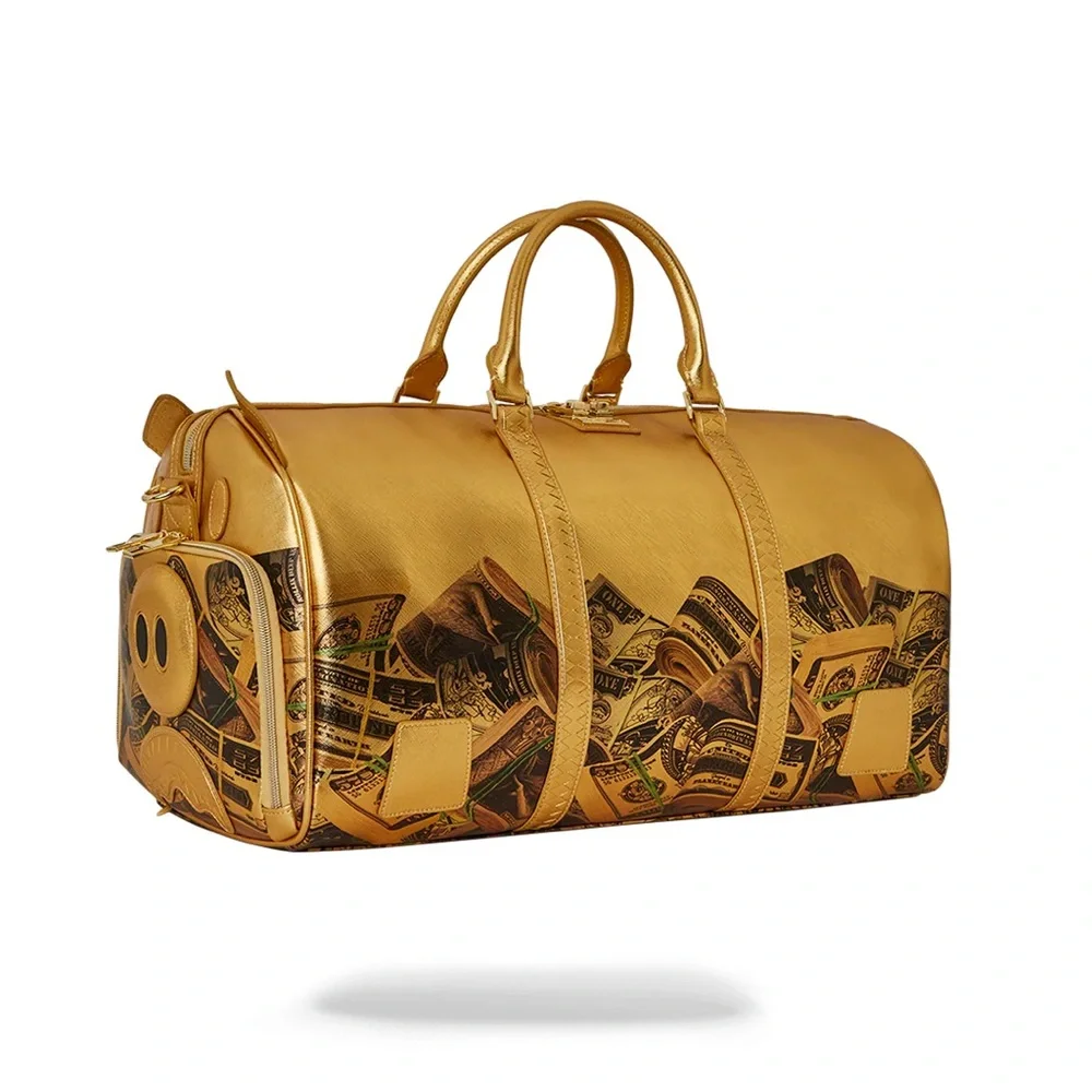 Sprayground Squid Game Collab Piggy Bank Duffle